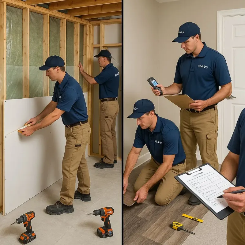 Repairs and Reconstruction process in Woodstown, NJ